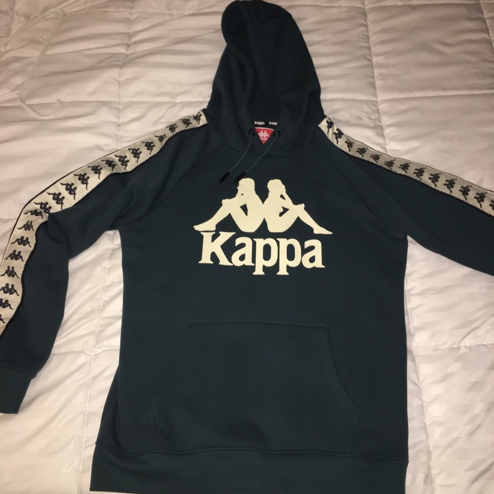 Kappa 222 Banda Hurtado Hoodie Teal